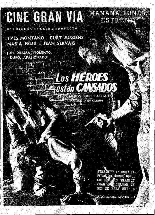 ABC MADRID 14-08-1960 página 45