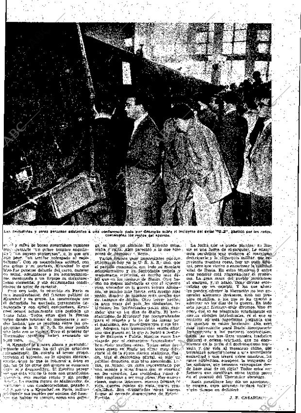 ABC MADRID 14-08-1960 página 47