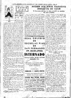 ABC MADRID 14-08-1960 página 69