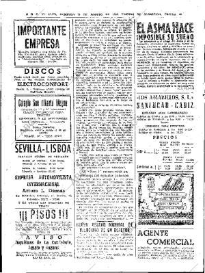 ABC SEVILLA 14-08-1960 página 44