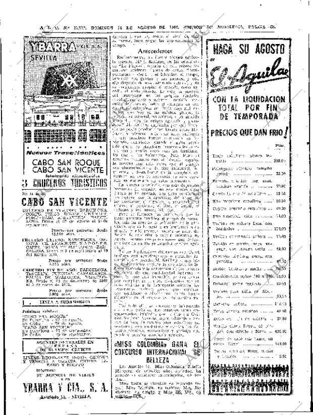 ABC SEVILLA 14-08-1960 página 48