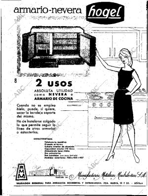 ABC SEVILLA 18-08-1960 página 6
