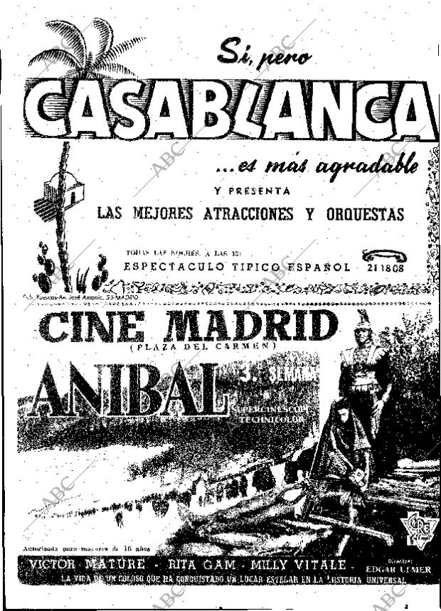 ABC MADRID 21-08-1960 página 42