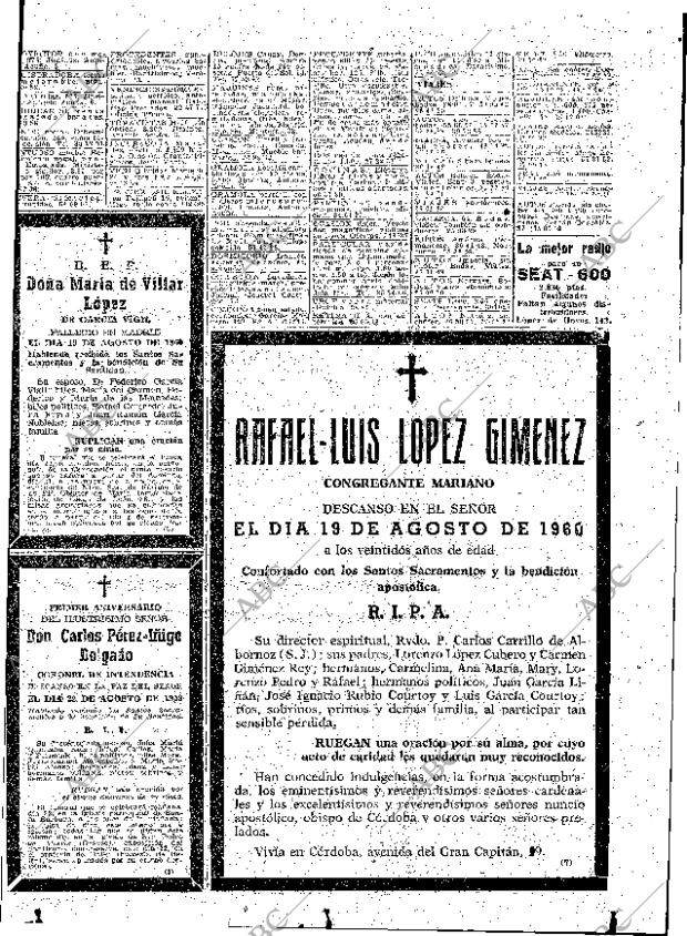 ABC MADRID 21-08-1960 página 85