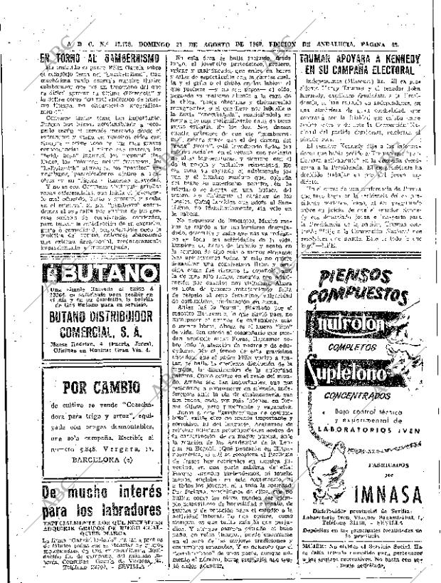 ABC SEVILLA 21-08-1960 página 42
