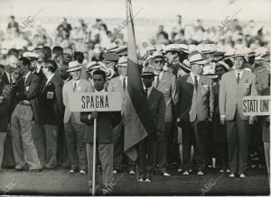 Ceremonia de apertura de los Juegos Olímpicos de Roma 1960