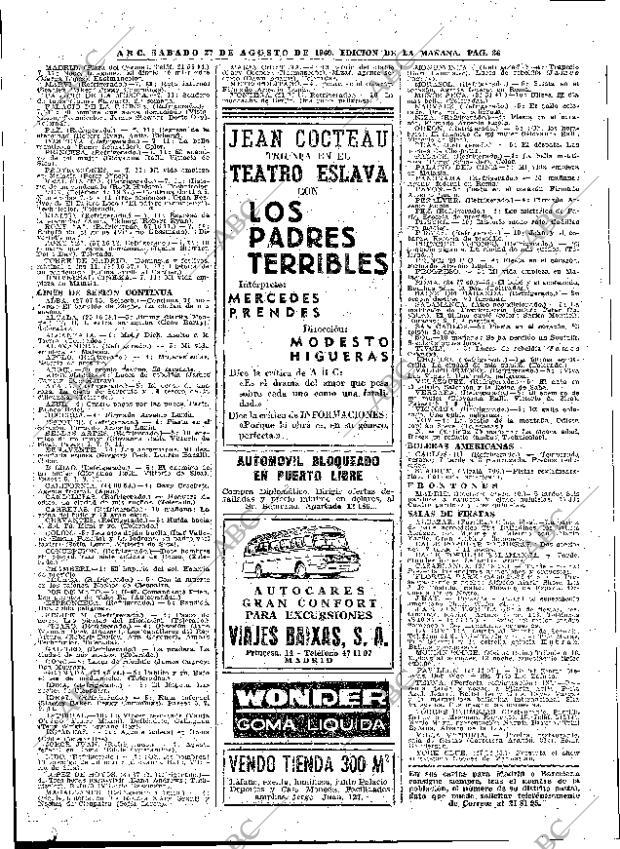 ABC MADRID 27-08-1960 página 36