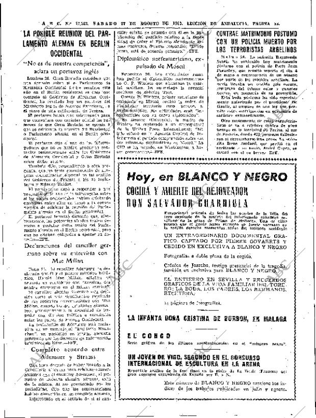 ABC SEVILLA 27-08-1960 página 13
