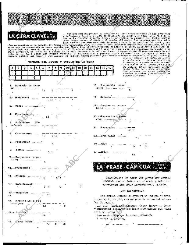 BLANCO Y NEGRO MADRID 27-08-1960 página 116