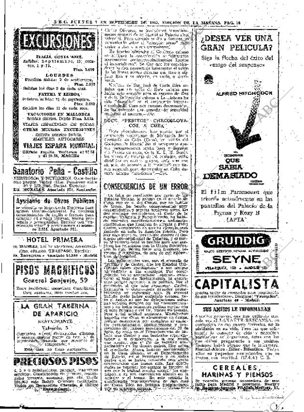 ABC MADRID 01-09-1960 página 16