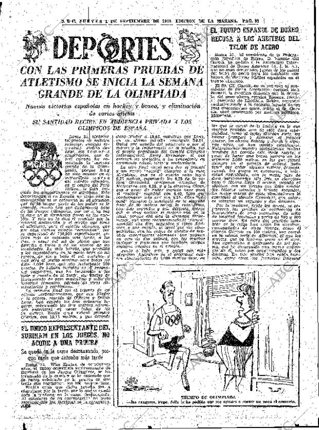 ABC MADRID 01-09-1960 página 35