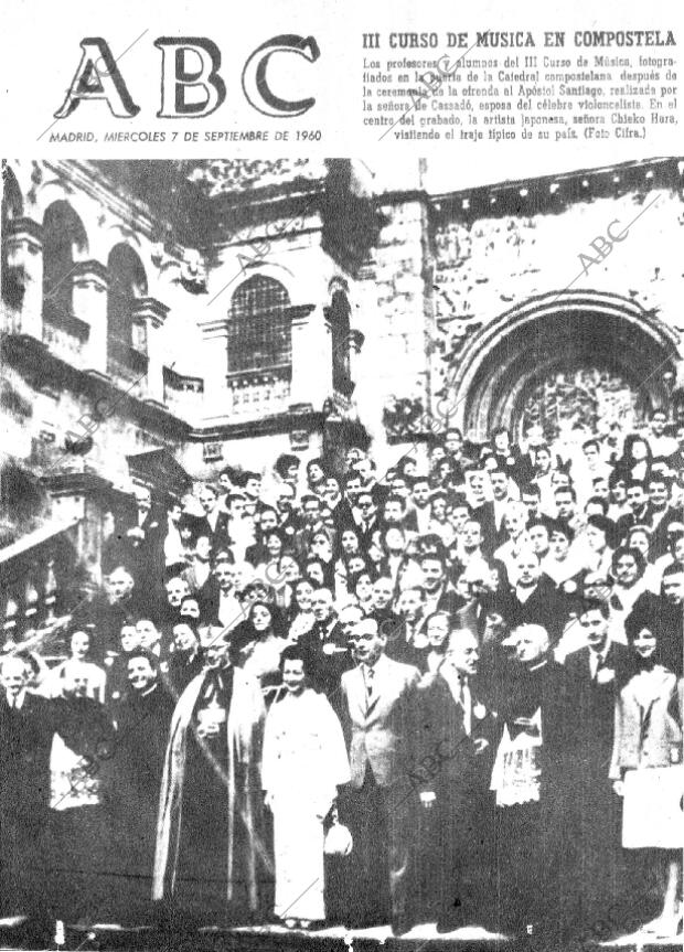 ABC MADRID 07-09-1960 página 1