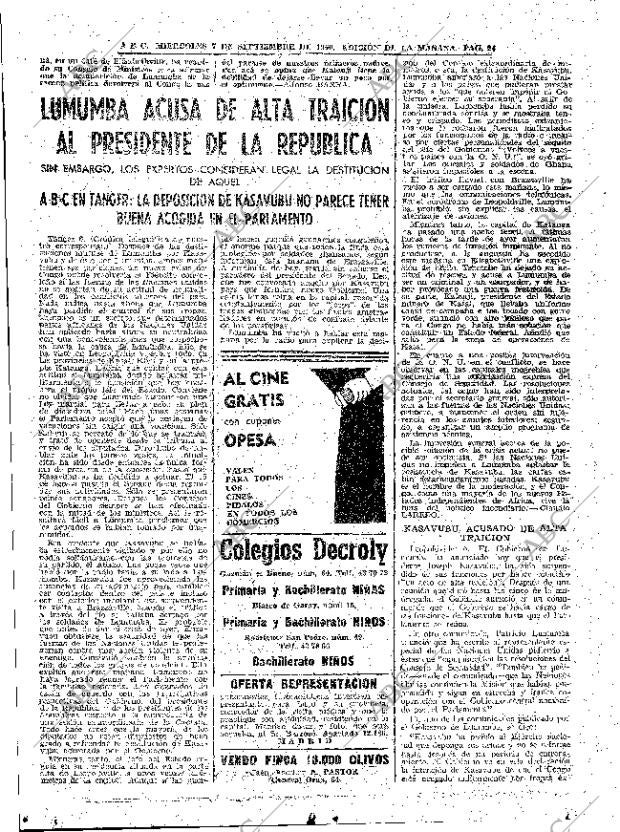 ABC MADRID 07-09-1960 página 24