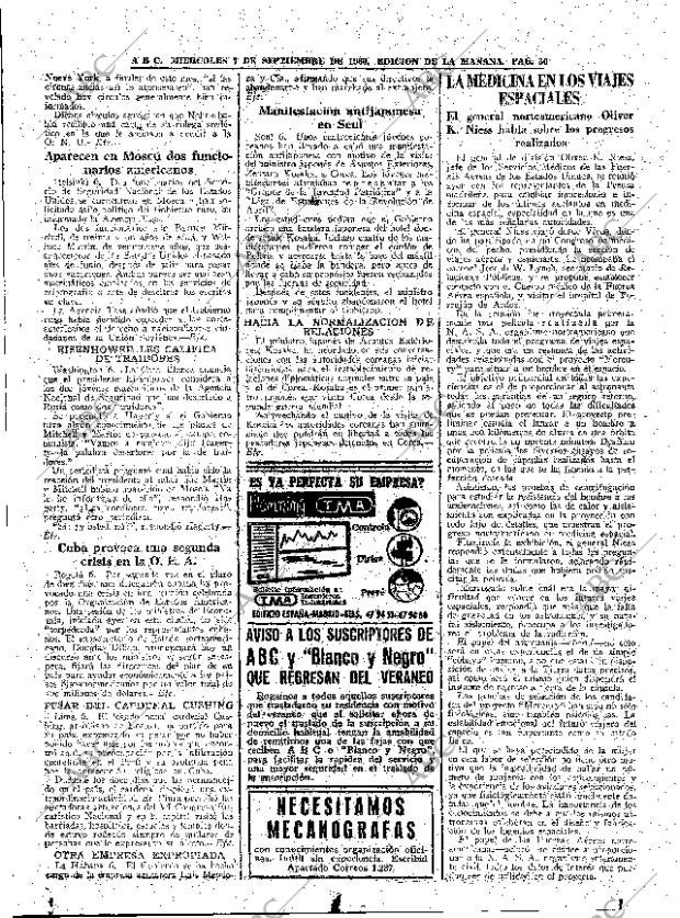 ABC MADRID 07-09-1960 página 30