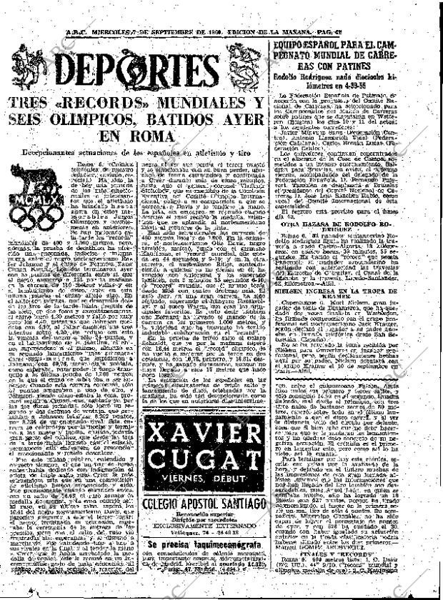 ABC MADRID 07-09-1960 página 41