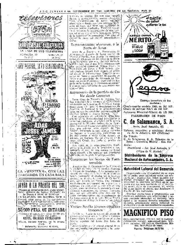 ABC MADRID 08-09-1960 página 42