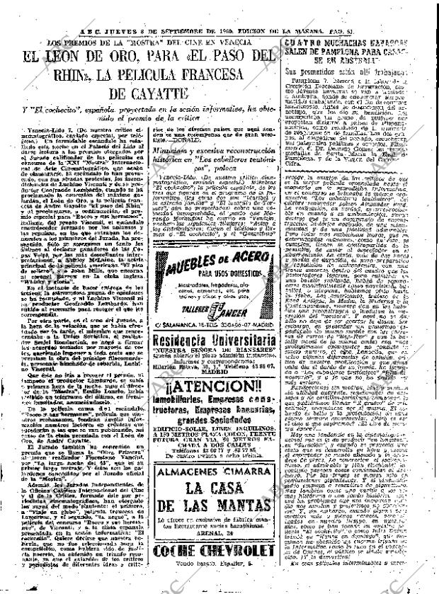 ABC MADRID 08-09-1960 página 51