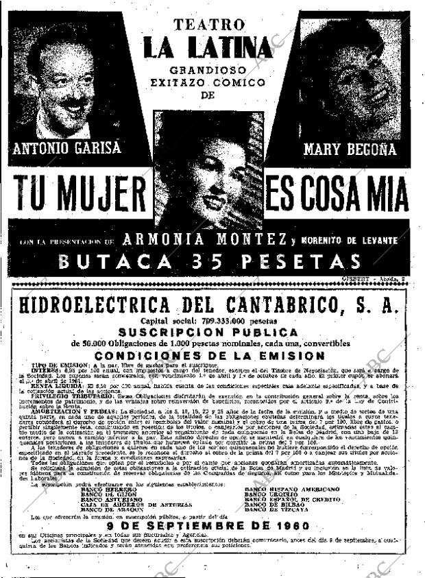 ABC MADRID 09-09-1960 página 10