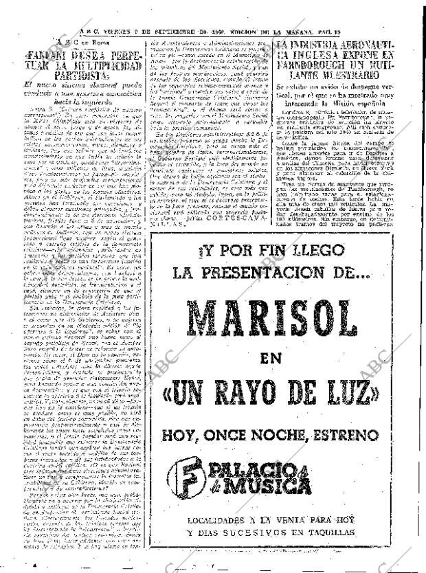 ABC MADRID 09-09-1960 página 19