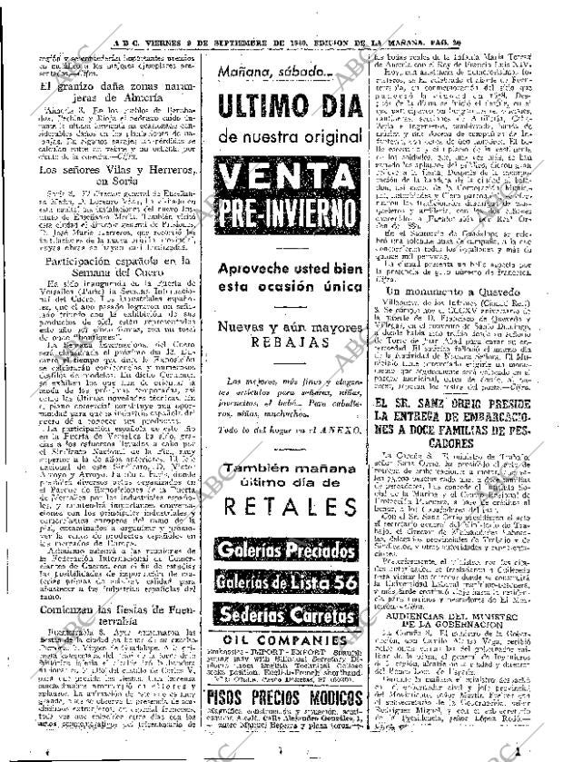 ABC MADRID 09-09-1960 página 26