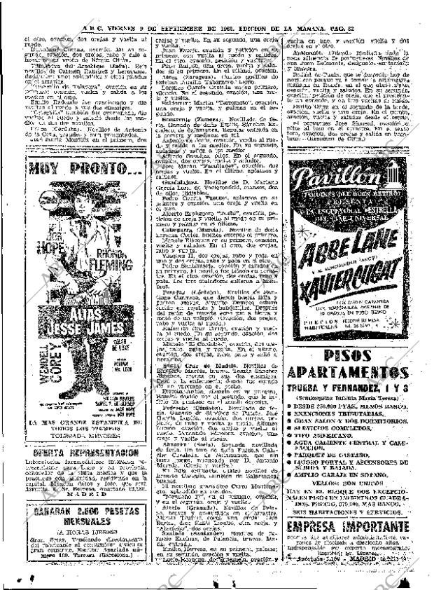 ABC MADRID 09-09-1960 página 32