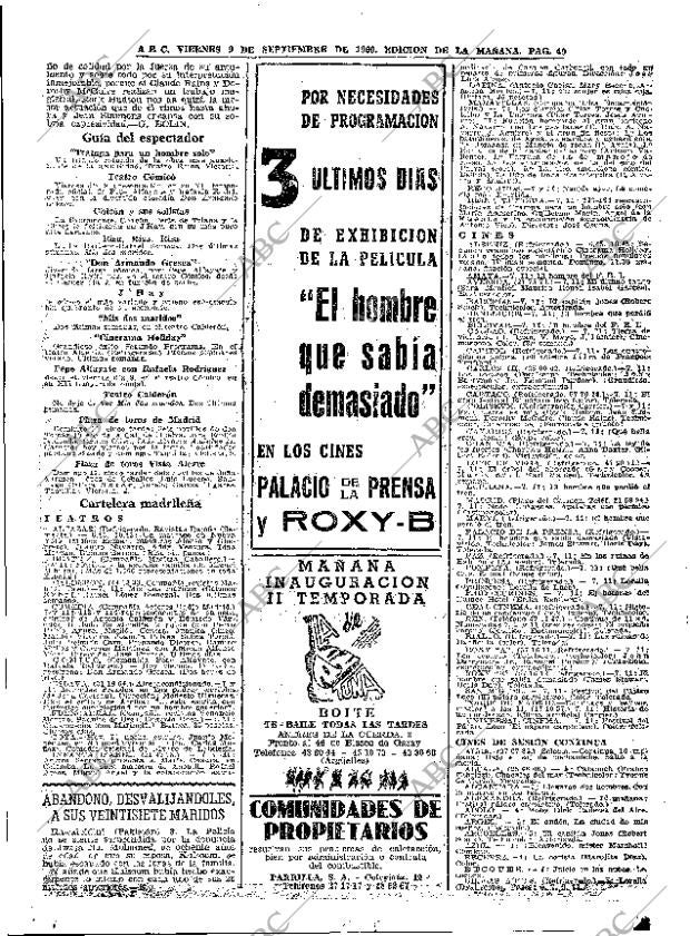 ABC MADRID 09-09-1960 página 40