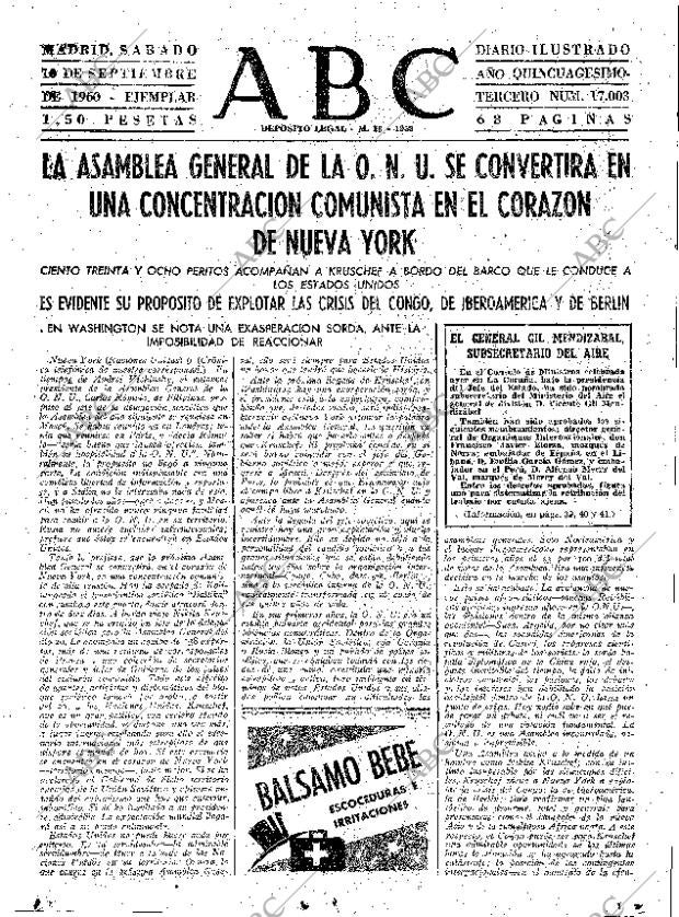 ABC MADRID 10-09-1960 página 31