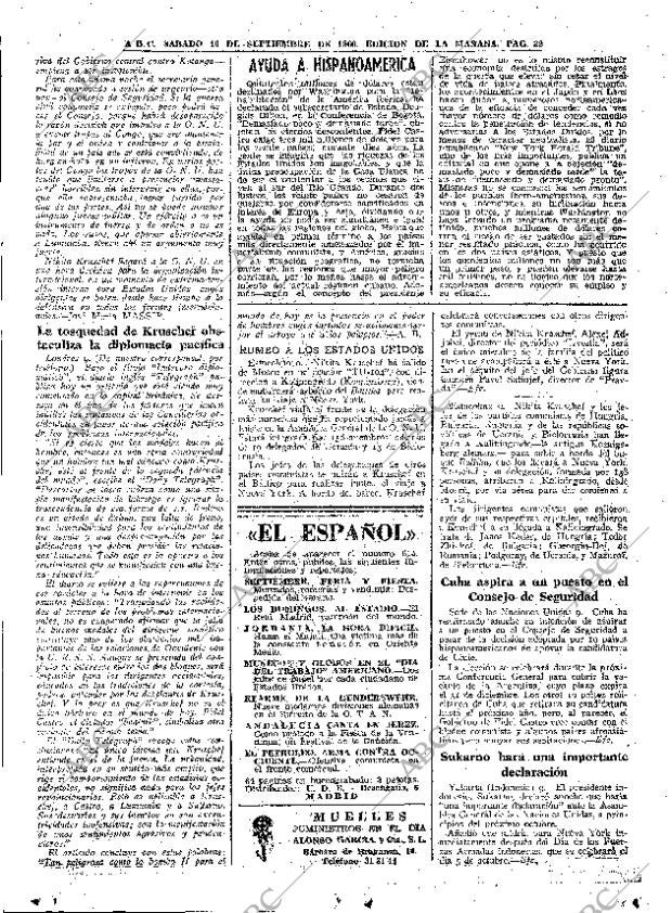 ABC MADRID 10-09-1960 página 32
