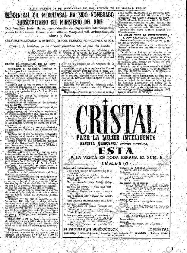 ABC MADRID 10-09-1960 página 39