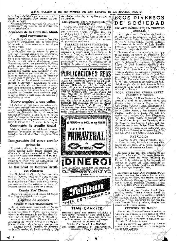 ABC MADRID 10-09-1960 página 50