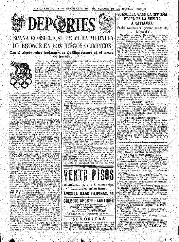 ABC MADRID 10-09-1960 página 53
