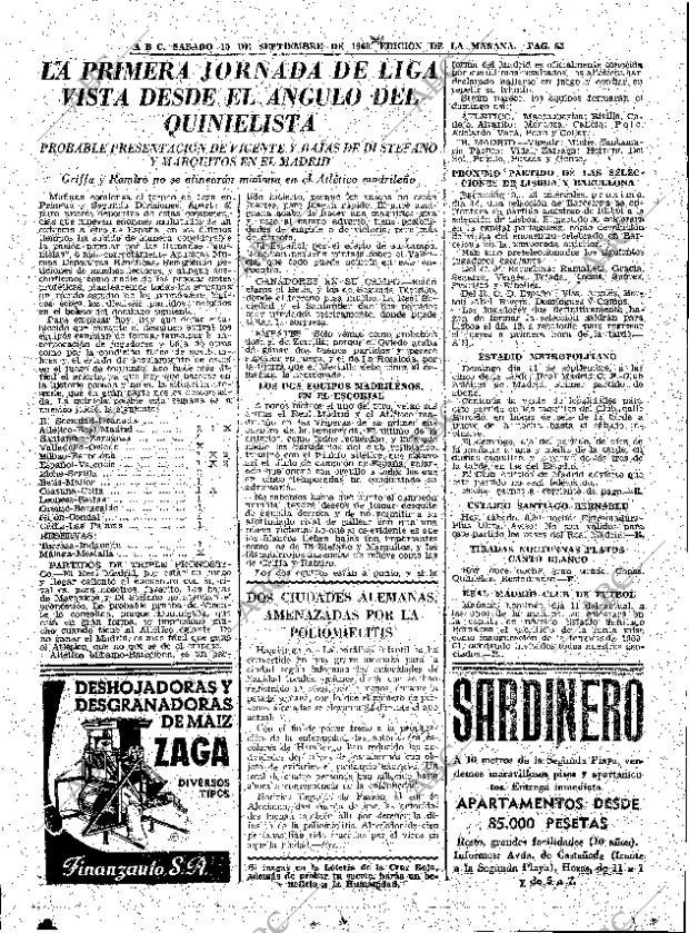 ABC MADRID 10-09-1960 página 55