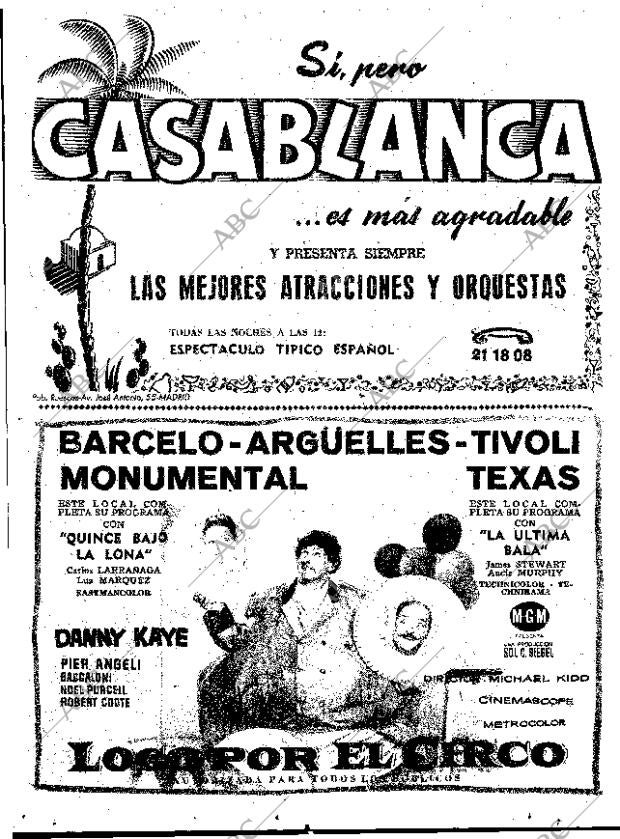 ABC MADRID 11-09-1960 página 50