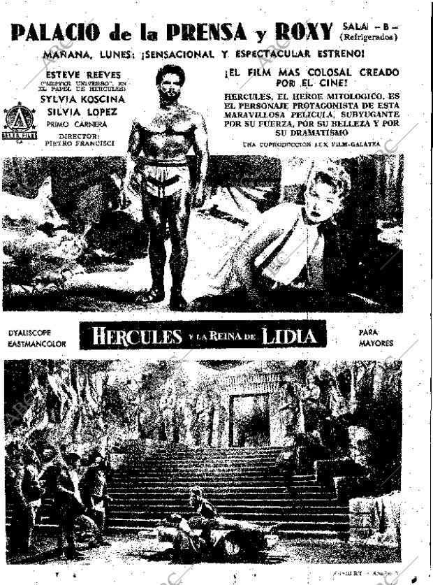 ABC MADRID 11-09-1960 página 61