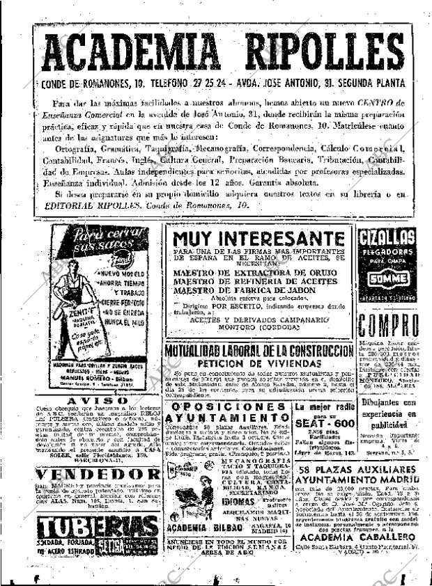 ABC MADRID 11-09-1960 página 98