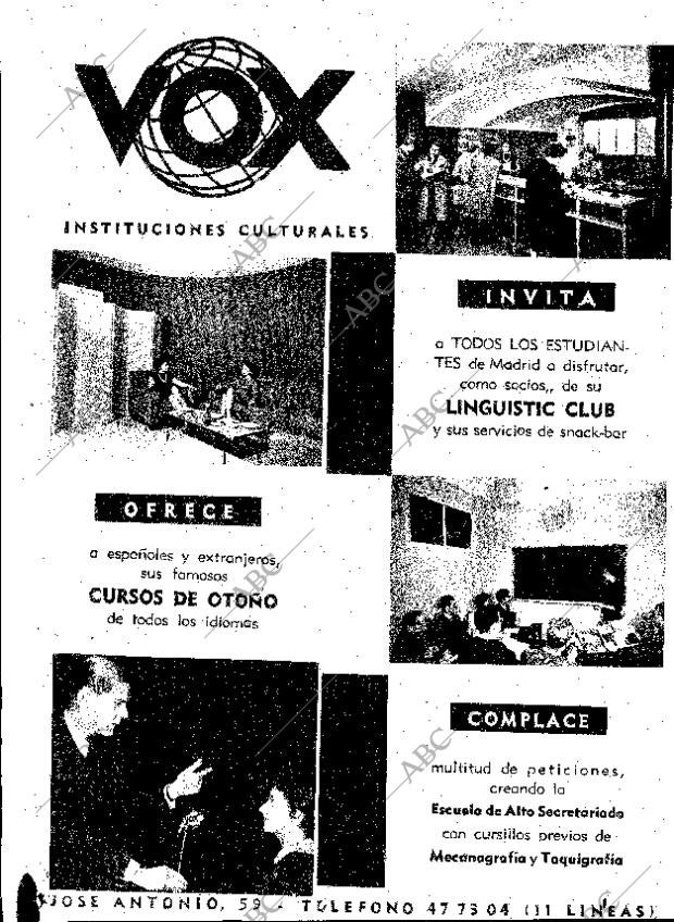 ABC MADRID 17-09-1960 página 22