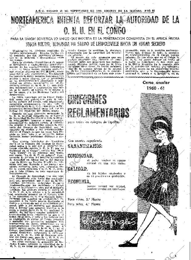 ABC MADRID 17-09-1960 página 35