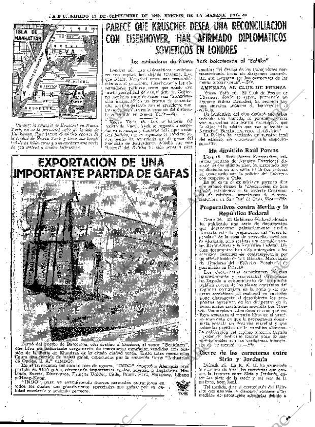 ABC MADRID 17-09-1960 página 39