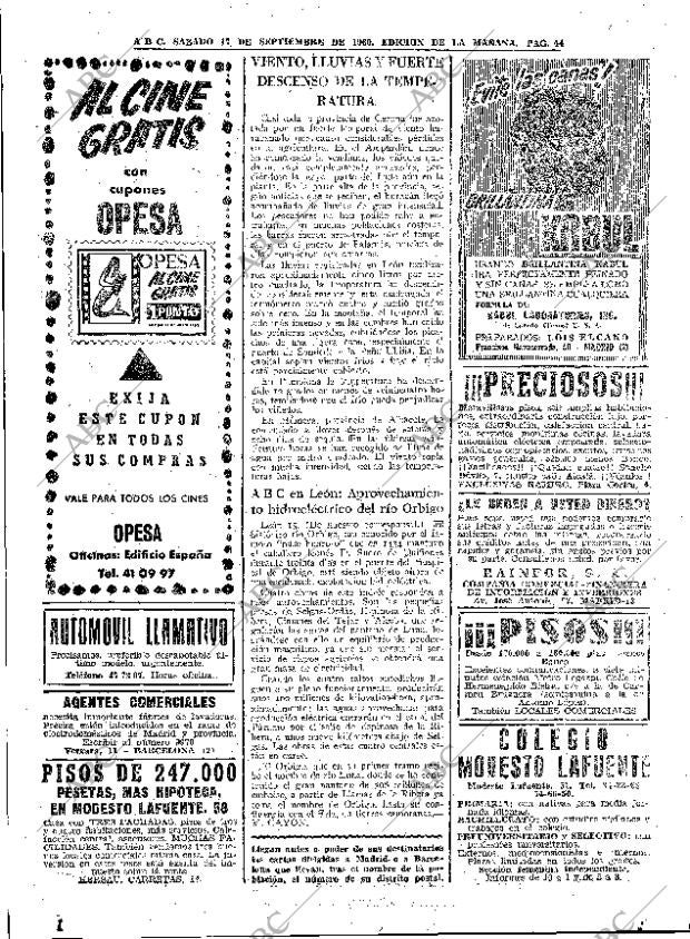 ABC MADRID 17-09-1960 página 44