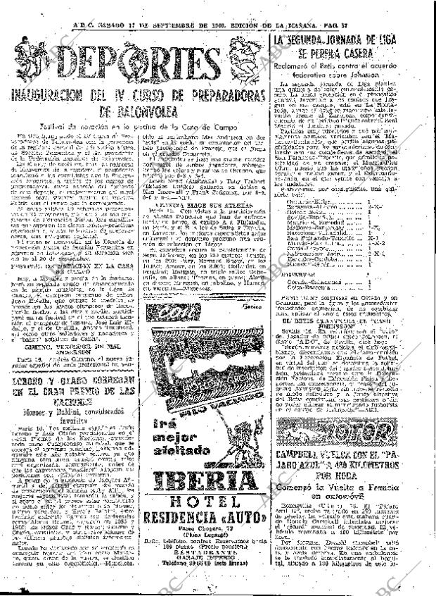 ABC MADRID 17-09-1960 página 57