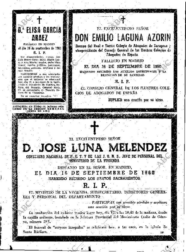 ABC MADRID 17-09-1960 página 67