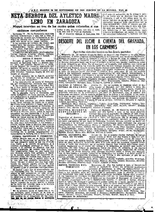 ABC MADRID 20-09-1960 página 45