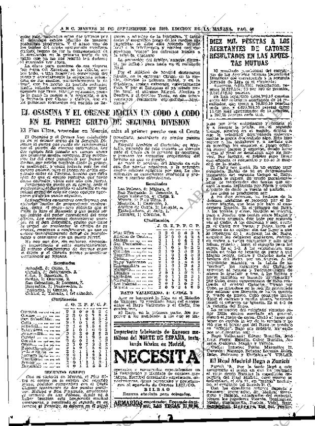 ABC MADRID 20-09-1960 página 46