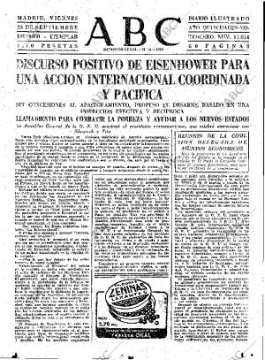 ABC MADRID 23-09-1960 página 23