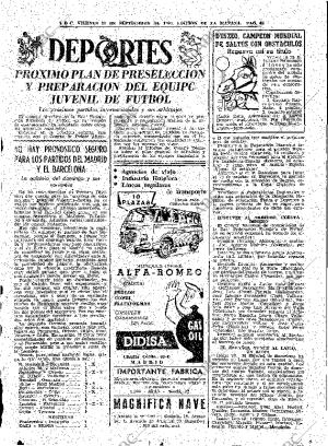 ABC MADRID 23-09-1960 página 45