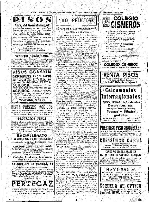 ABC MADRID 23-09-1960 página 48