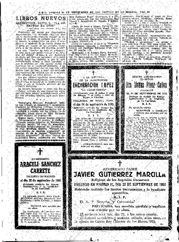 ABC MADRID 23-09-1960 página 52