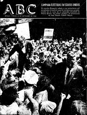 ABC SEVILLA 23-09-1960 página 1