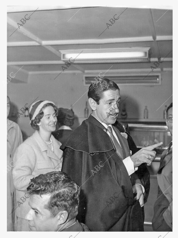 D.Jaime de Mora y Aragón con su hermana Fabiola