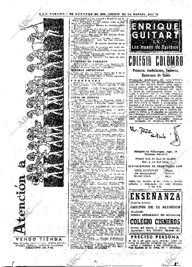 ABC MADRID 01-10-1960 página 78